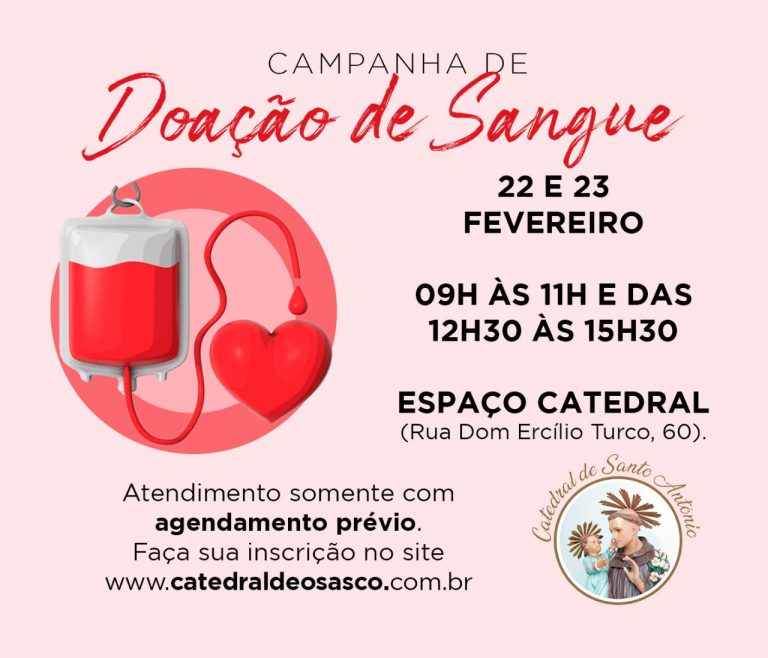 campanha doacao de sangue